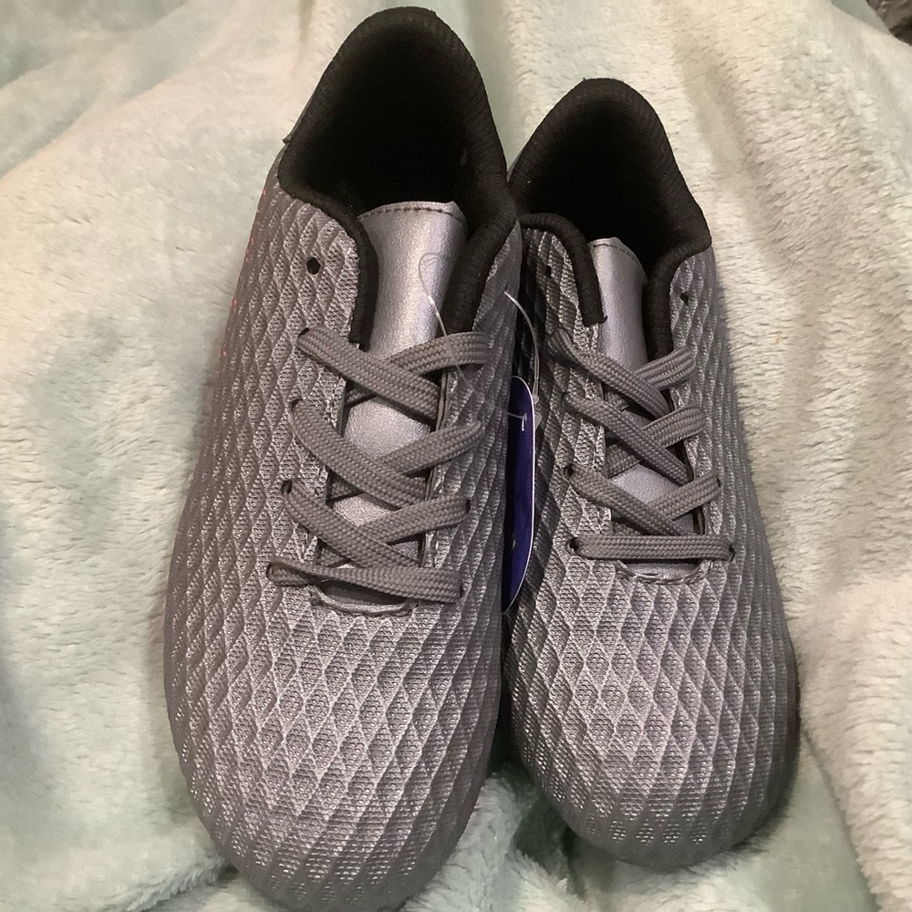 Hawkwell Kids Athletic Firm Ground Outdoor Soccer Cleats Shoes Big Kid Size 13